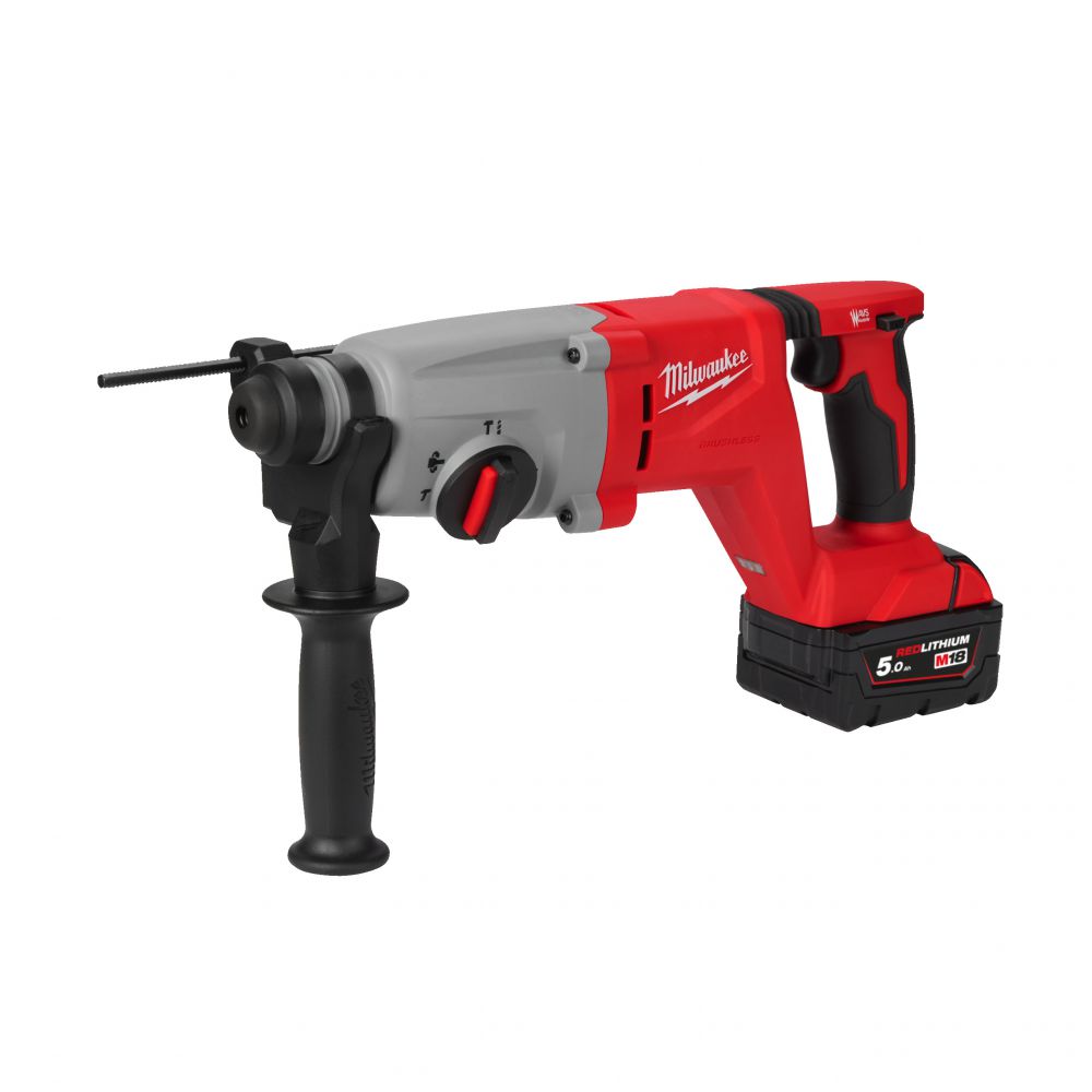 Milwaukee - SDS-Plus Akku-Kombihammer 26mm mit D-Handgriff M18 (M18 BLHACD26-0X) 
